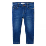 Skinny Jean In Ocean Faded Wash