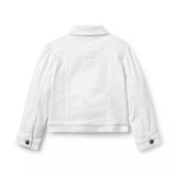 Denim Puff Sleeve Coat