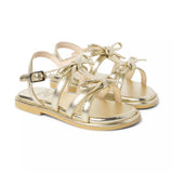 Metallic Bow Sandal
