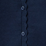 The Scalloped Trim Cardigan