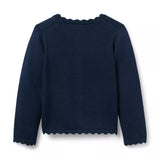 The Scalloped Trim Cardigan