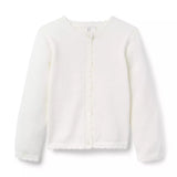 The Scalloped Trim Cardigan