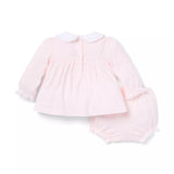 Baby Heart Pointelle Matching Set