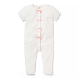 Baby Bow Textured Knit One-Piece