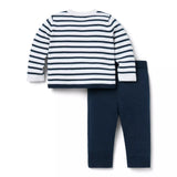 Baby Striped Matching Jumper Set
