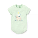 Baby Farm Animal Knit Playsuit