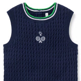PEANUTS™ Woodstock Cable Knit Baby Romper