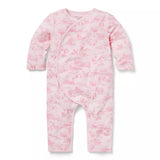 Baby Farm Animal Toile Wrap One-Piece
