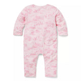Baby Farm Animal Toile Wrap One-Piece