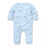 Baby Farm Animal Toile Wrap One-Piece