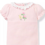 Baby Ruffle Collar Knit playsuit