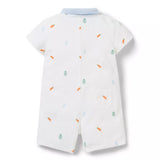 Baby Bunny Collared Pique Playsuit