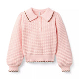 Textured Collared Jumper