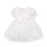 The Lace Trim Collared Baby Dress