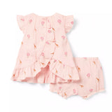 Baby Giraffe Floral Matching Set