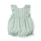 Baby Gingham Ruffle Romper