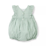 Baby Gingham Ruffle Romper