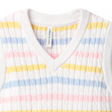 Striped Jumper Vest