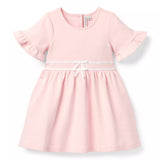 Ruffle Cuff Ponte Dress