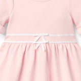 Ruffle Cuff Ponte Dress