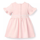 Ruffle Cuff Ponte Dress