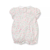 Baby Floral Pointelle Smocked Playsuit