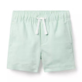 Linen-Cotton Pull-On Short