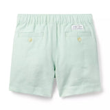 Linen-Cotton Pull-On Short