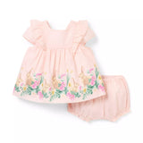 The Bunny Border Matching Baby Set