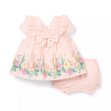 The Bunny Border Matching Baby Set