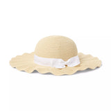 Ruffle Straw Sun Hat