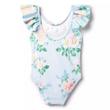 Recycled Floral Rosette Swimsuit