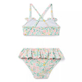 Recycled Ditsy Floral Ruffle 2-Piece Swimsuit
