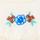 Embroidered Floral Puff Sleeve Top