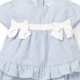 Baby Striped Seersucker Matching Set