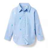 The Embroidered Bunny Oxford Shirt