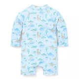 Baby Recycled Dinosaur Rash Guard Swimsuit