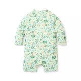 Baby Recycled Cheetah Rash Guard Swimsuit