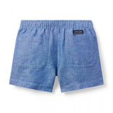 Linen-Cotton Pull-On Shortest Short