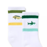 Fish Crew Sock 2-Pack