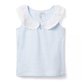 Striped Ribbed Top