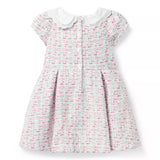 The Eyelet Collar Tweed Dress