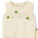 The Crochet Flower Matching Baby Set