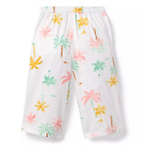 Palm Tree Wide Leg Trouser