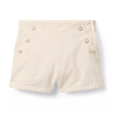 The Scalloped Button Short