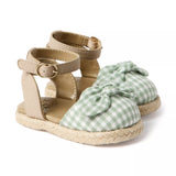 Baby Gingham Bow Sandal
