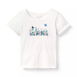 Embroidered Floral Tee