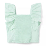 Smocked Ruffle Top