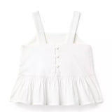 Pintuck Peplum Top