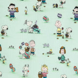 Baby Organic Cotton Peanuts Easter Footed Pyjamas